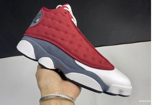 414571-600 Jordan Retro 414571-600 Flint Gym Air 13 Grey Red 0118